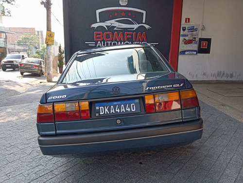 Volkswagen Santana 2000 Gls Turbo Álcool Placa Preta