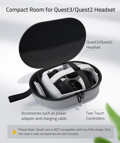 Syntech Estuche Para Meta Quest 3s Quest 3 Quest 2 Case