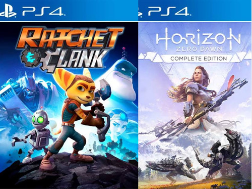 Horizon Zero Dawn Complete Edition + Ratchet And Clank Ps4