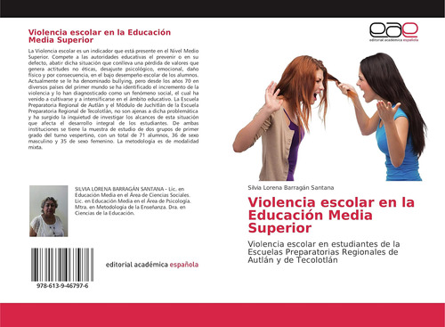 Libro: Violencia Escolar En La Educación Media Superior: Vio