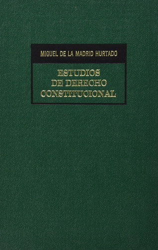 Estudios De Derecho Constitucional (portada Puede Vari A1ipv