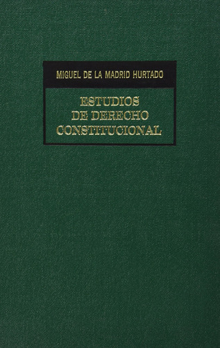 Estudios De Derecho Constitucional (portada Puede Vari A1ipv