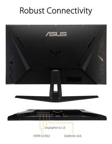 Imagen 7 de 8 de Monitor Asus Tuf Gaming 27 2k Hdr (vg27aq1a) - Wqhd (256...