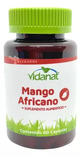 Mango Africano 60 Cápsulas Vidanat