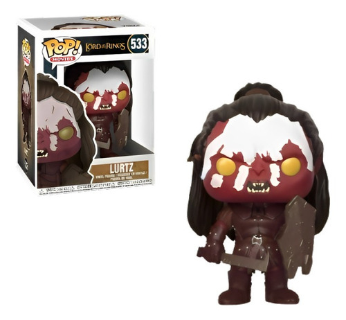 Funko Pop El señor de los anillos Lurtz Senhor Dos 533 Aneis