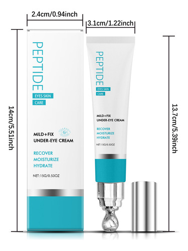 Creme De Olhos Reparador Para Clareamento De Rugas E Hidrata
