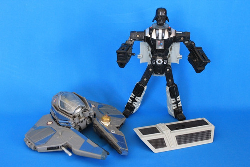 Transformer Star Wars, Darth Vader Y Obi Wan (Usado)