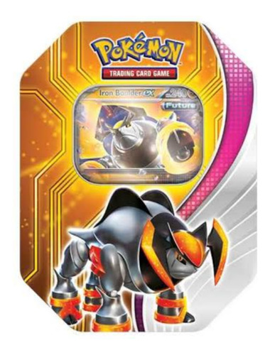 Pokémon Tcg Iron Boulder Ex Tin Español