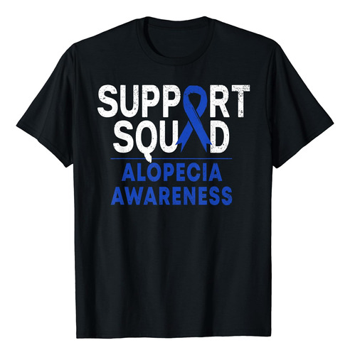 Cami Support Squad Alopecia Awareness Blue Aa Ribbon Warrior