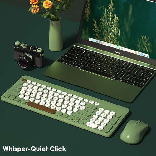 3.28 Combo De Teclado Y Mouse Inalámbricos, Teclado De