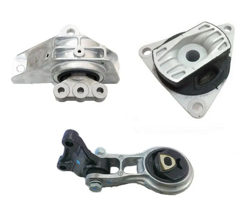 Kit 3 Suportes Coxim Motor Fiat Palio Weekend E-torq