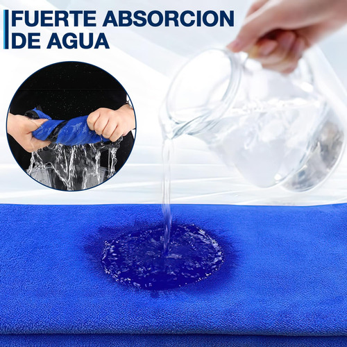 Trapos Microfibra Para Coche 5 Piezas 30 X 60 Cm Suaves Y Ab