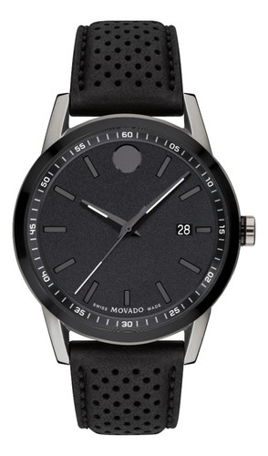 Reloj Movado Hombre Cuero 0607559 Museum