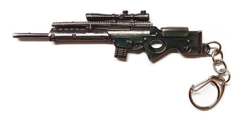 Chaveiro Arma Rifle Modelo 6 | Free Fire Fortnite Pubg