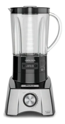 Liquidificador Philco Plq1430p Limpa Fácil Pro Maxx 6 1400w Cor P...