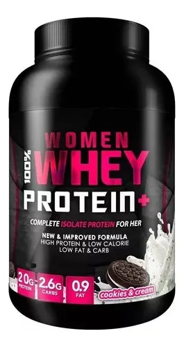 comprar 100% Women Protein +  Cookies & Cream En Pote De 907g
