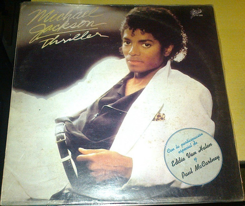 Michael Jackson Lp Thriller 1982 De Epoca Impecable