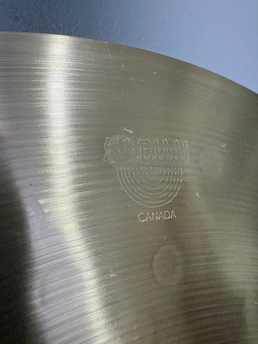 Crash Sabian Stratus 19 Amarelo (Usado)