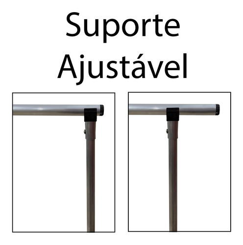 1 Tecido 3x2 Branco + Suporte Fundo Infinito Fotografia Foto