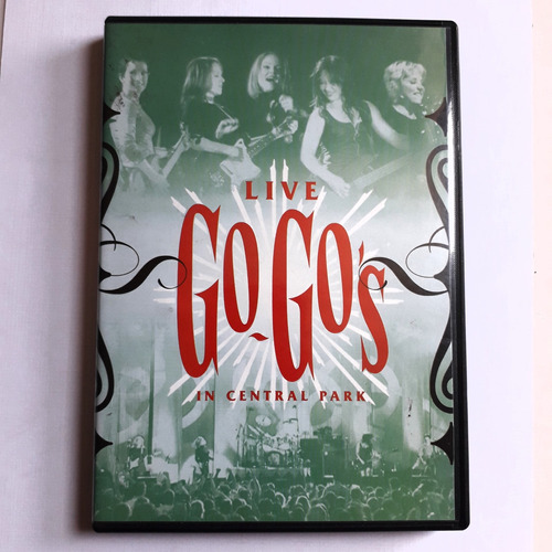 Dvd     Go Go's       Live In Central Park