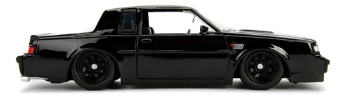Jada Toys 1:24 Fast & Furious - 87 Buick Grand National, Ne. Color Negro Brillante