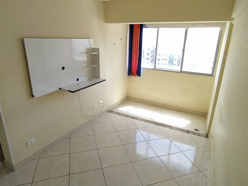 Imagem 15 de 27 de Apartamento 1 Dormitório, Garagem, Em Prédio Com Elevador, Piscina, Salão De Festas, Salão De Jogos E Sauna, Na Tupi Em Praia Grande - Sp. - Ap00412 - 70257463