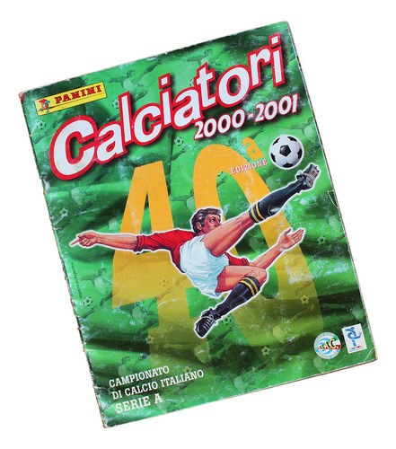 ¬¬ Álbum Fútbol Italia Calcio 2000 - 2001 Panini Incompleto