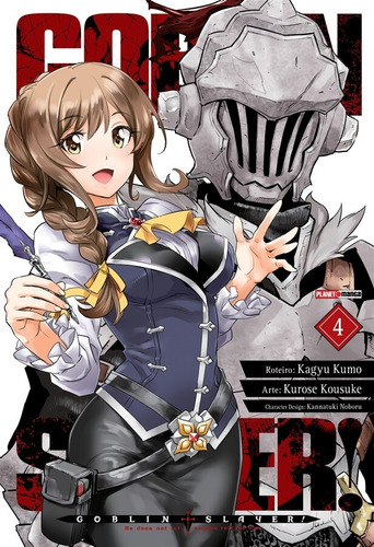 Goblin Slayer Vol. 4, de Kagyu, Kumo. Editora Panini Brasil LTDA, capa mole em português, 2021