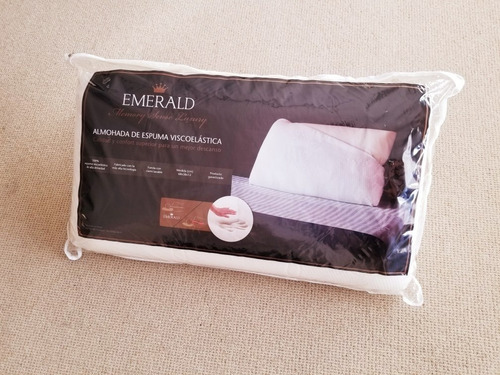 Imagen 2 de 6 de Almohada Inteligente Vicoelastica Emerald