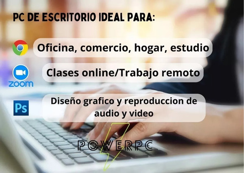 Imagen 4 de 8 de Pc Completa Hp I7 8gb Ram Outlet Ideal Oficina Comercio
