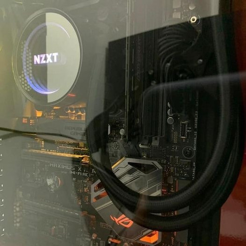 Pc Gamer I7 8700k, 16gb Ram, Water Cooler Nzxt, Placa Asus