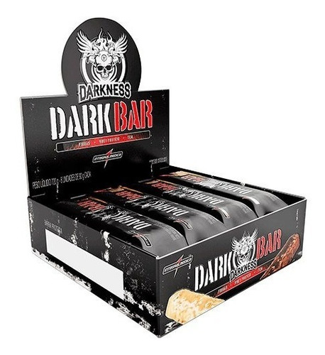 Dark Whey Bar-90g Caixa C/ 8 Un Darkness - Integralmédica 