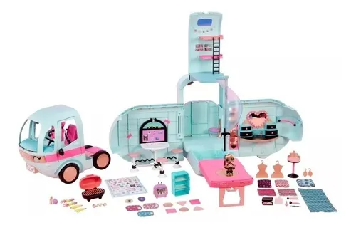 Camion Lol Surprise Camper Glamper 2 En 1 Mu eca Lol Cuotas sin
