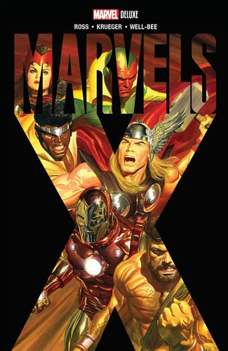 Comic Marvel Deluxe Saga  Marvels X Compilatorio Completa