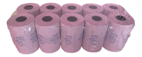 100 Rollos Térmicos De Evo Citi Para Terminal Bancaria 57mm