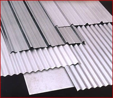 Chapa Calibre 30alum Acanalada 1mtutil Trapezoidal Importada