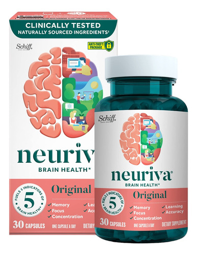 Neuriva Original Vitaminas Cerebro - Unidad a $5664