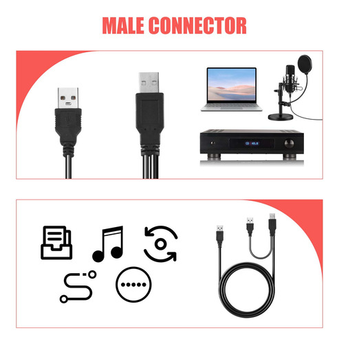 Cable Divisor Usb 2.0 A Macho A Doble Usb A Macho Y