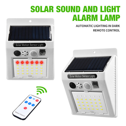 O Alarme Com Lâmpada Anti-roubo Com Detector De Movimento