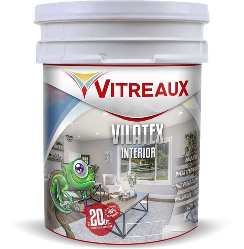 Pintura Latex Nf Interior Vitreaux Blanco 1 Litro