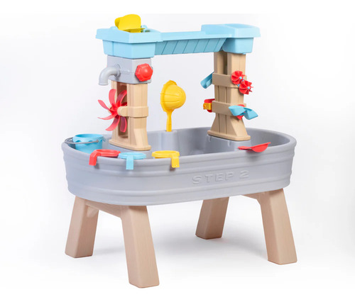 Step 2 Showers Splash Tower Water Table Mesa De Agua