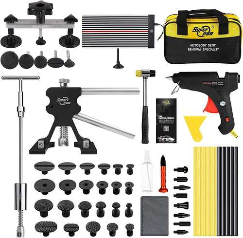 Kit De Eliminación De Abolladuras Super Pdr, Con Barra En T