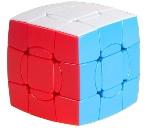 Cubo Mágico Circular 3x3 Shengshou Super Crazy Sin Pegatinas