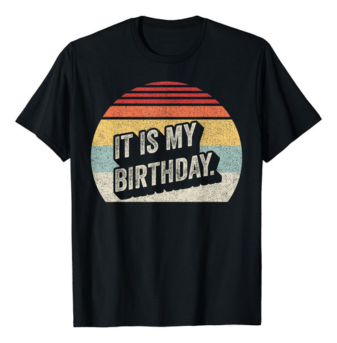 Retro Vintage Es Mi Playera De Cumpleaños