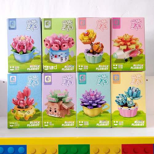 K20802 - Encantador Set Lego Para Plantas Suculentas, Regalo