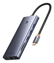Comprar Hub Baseus 11 En 1 Usb-c A Hdmi 4k 60hz Usb-a 3.0 Color Gris Oscuro