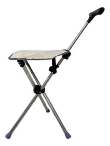 Asiento De Caña Plegable, Bastón Con Taburetes, Silla