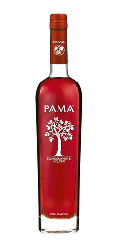Caja De 6 Licor Pama De Granada 750 Ml