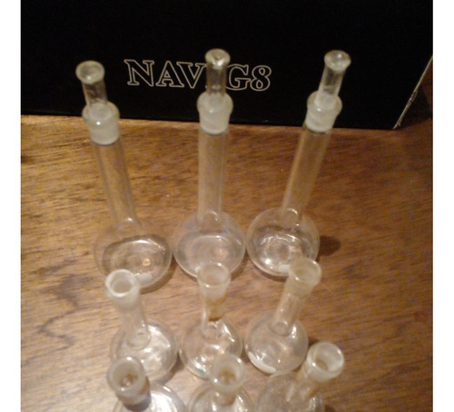 Matraz Volumetrico Pyrex 50ml Y 25ml Clase A (Usado)