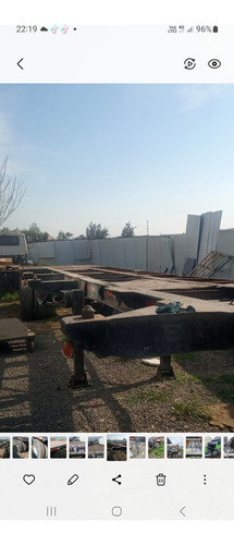 Rampla Containera Multiproposito Dos Ejes Separados